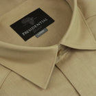 Khaki Sky Long Sleeve Cuban Multi-Pocket Cotton Linen Shirt
