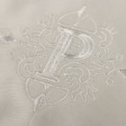 Light Sage Long Sleeve Cotton Sateen Embroidered Multi-Pocket Men's Shirt