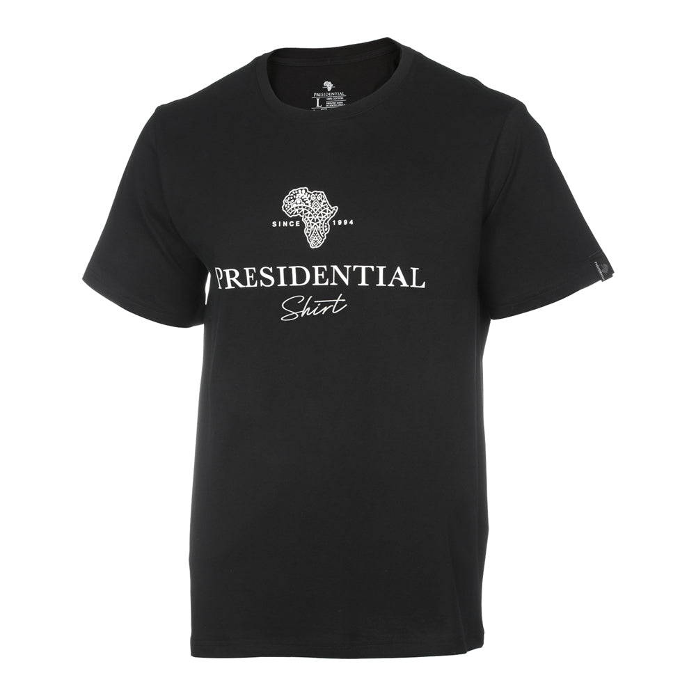 Presidential Shirt - Black Logo T - Shirt