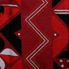 Solid Kuba Burnt Red Men's Jacquard Satin Luxury Formal Shirt