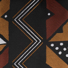 Solid Kuba Brown Men's Jacquard Satin Luxury Formal Shirt