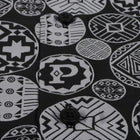 African Baloons Silver Men's Jacquard Satin Luxury Formal Shirt