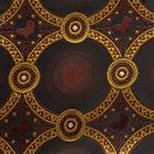 African Circle - Brown Long Sleeve Jacquard Woven Men's Shirt