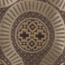 African Wave - Brown Long Sleeve Jacquard Woven Men's Shirt