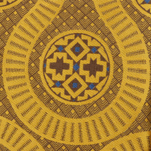 African Wave - Gold Long Sleeve Jacquard Woven Men's Shirt