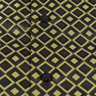 Madiba's Diamond - Gold Long Sleeve Jacquard Woven Men's Shirt