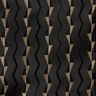 Madiba's Pin Stripe - Black Long Sleeve Jacquard Woven Men's Shirt