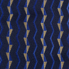 Madiba's Pin Stripe - Navy Long Sleeve Jacquard Woven Men's Shirt