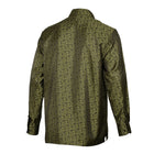 Madiba's Paisley - Gold Long Sleeve Jacquard Woven Men's Shirt