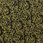 Madiba's Paisley - Gold Long Sleeve Jacquard Woven Men's Shirt