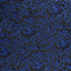 Madiba's Paisley - Blue Long Sleeve Jacquard Woven Men's Shirt