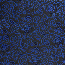 Madiba's Paisley - Blue Long Sleeve Jacquard Woven Men's Shirt