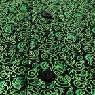 Madiba's Paisley - Green Long Sleeve Jacquard Woven Men's Shirt