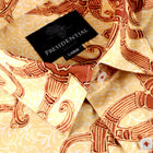 Madiba Original - Madiba's World Cup Men's Long Sleeve Cotton Printed Shirt