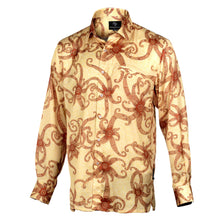 Madiba Original - Madiba's World Cup Men's Long Sleeve Cotton Printed Shirt