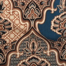 Morroccan Chess - Green Men's Long Sleeve Cotton Printed Shirt