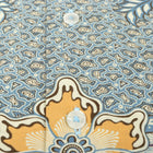 Purple Rain - Blue Men's Long Sleeve Cotton Printed Shirt