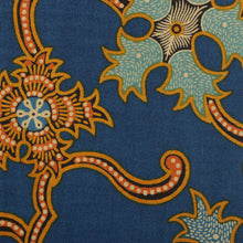 Blue Peacock - Blue Men's Long Sleeve Cotton Printed Shirt