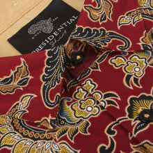 Inspiration - Red Men's Long Sleeve Cotton Printed Shirt