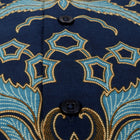 Tradition - Blue Men's Long Sleeve Cotton Printed Shirt