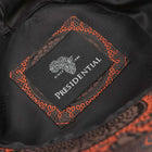 Men's Bucket Hat, Jacquard Woven Satin - African Circle Large, Brown