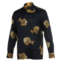 Big Fish - Men's Long Sleeve Cotton Printed Shirt