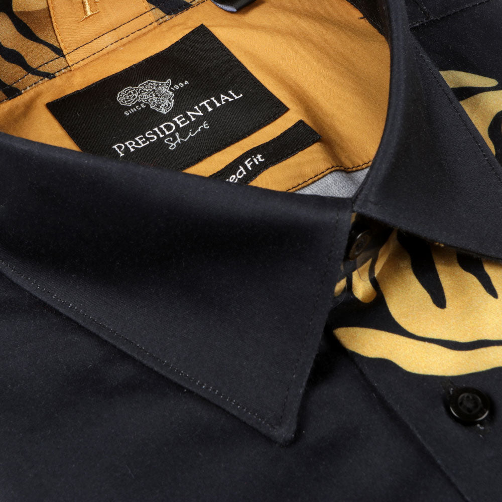 Big Fish - Men's Long Sleeve Cotton Printed Shirt