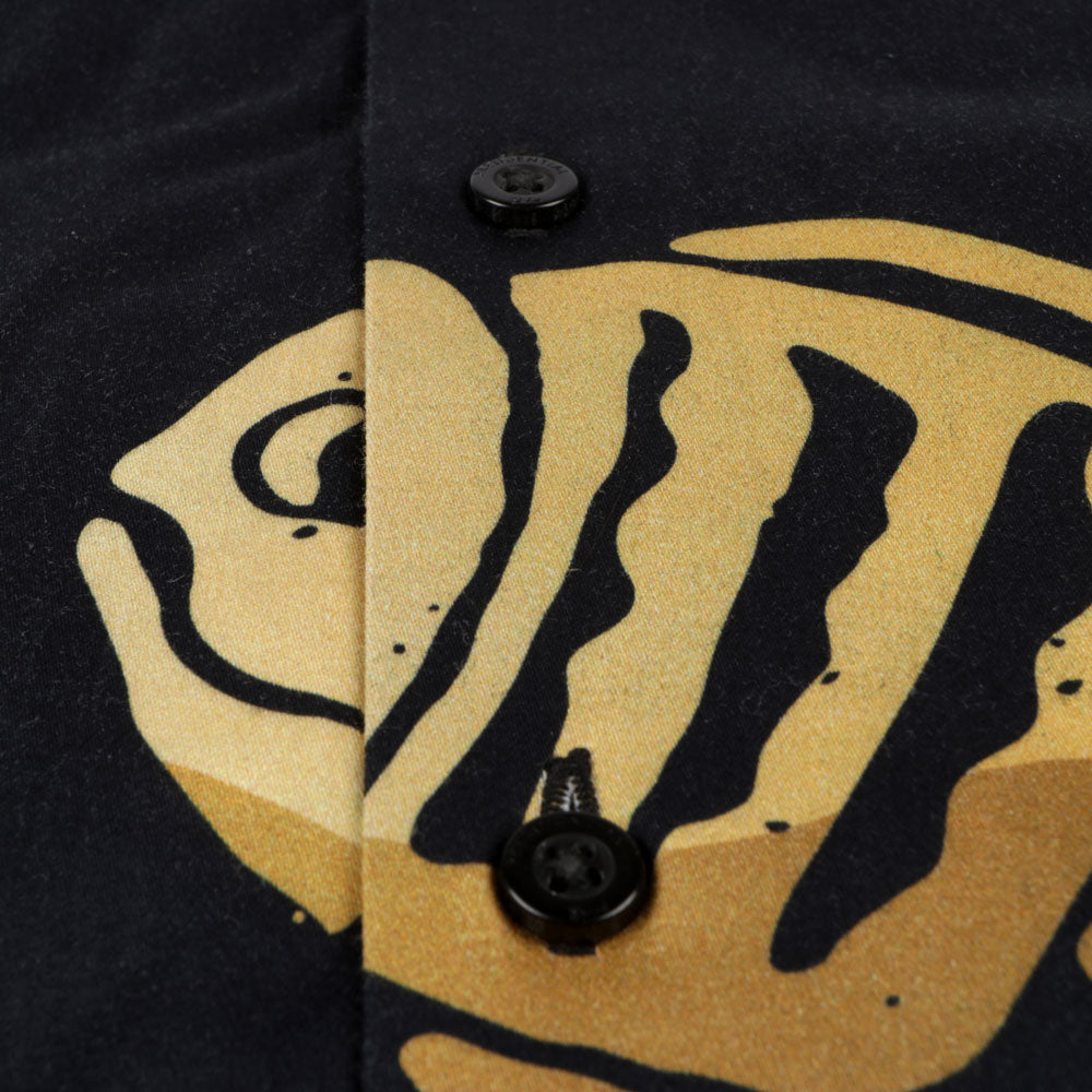 Big Fish - Men's Long Sleeve Cotton Printed Shirt