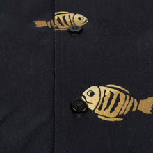 Small Fish - Men's Long Sleeve Cotton Printed Shirt