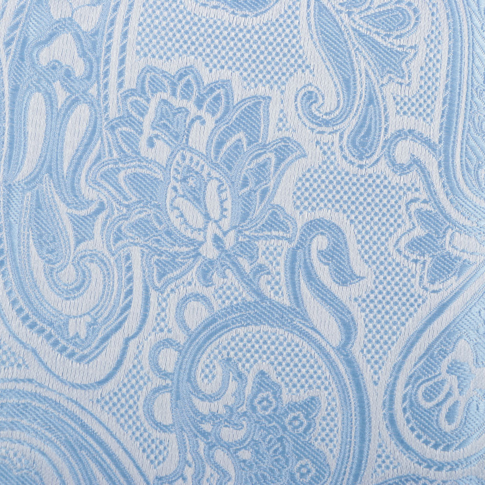 King Classic - Light Blue Long Sleeve Jacquard Woven Men's Shirt