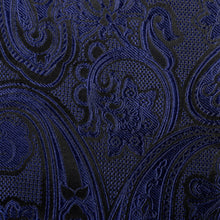 King Classic - Navy Long Sleeve Jacquard Woven Men's Shirt