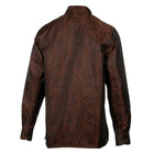 King Classic - Brown Long Sleeve Jacquard Woven Men's Shirt