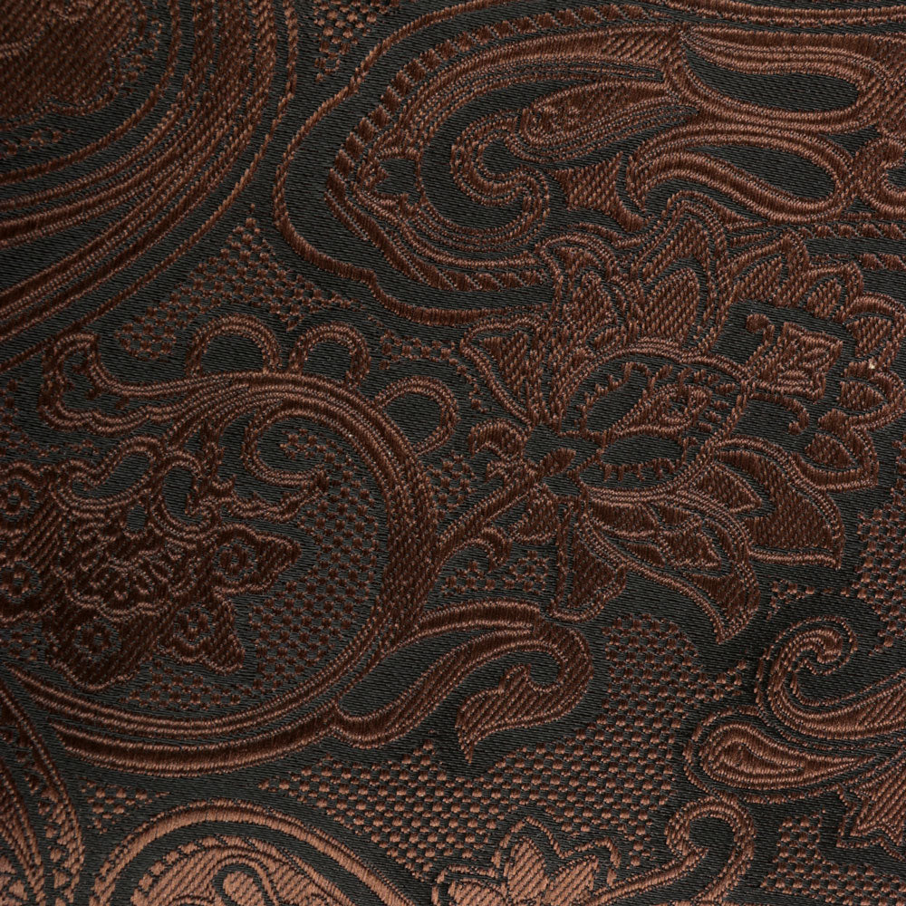 King Classic - Brown Long Sleeve Jacquard Woven Men's Shirt