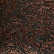 King Classic - Brown Long Sleeve Jacquard Woven Men's Shirt