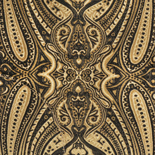 Royal Prince - Gold Black Long Sleeve Jacquard Woven Men's Shirt