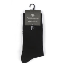 Presidential Men's Bamboo Socks - Black