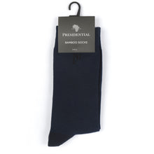 Presidential Men's Bamboo Socks - Navy