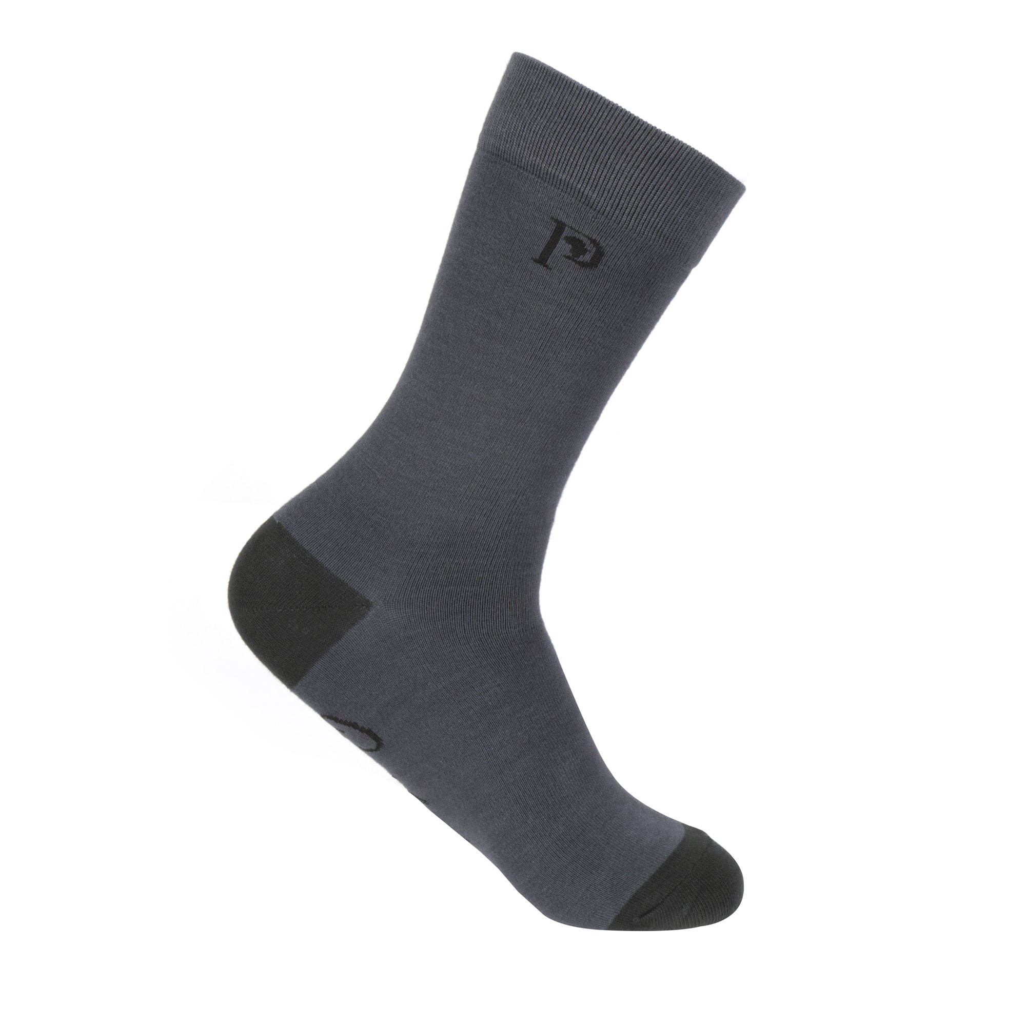 Presidential Men's Bamboo Socks - Charcoal