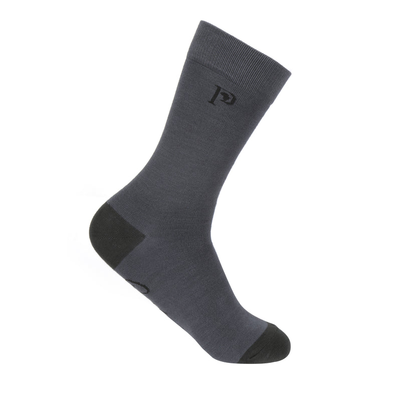 Presidential Men's Bamboo Socks - Charcoal