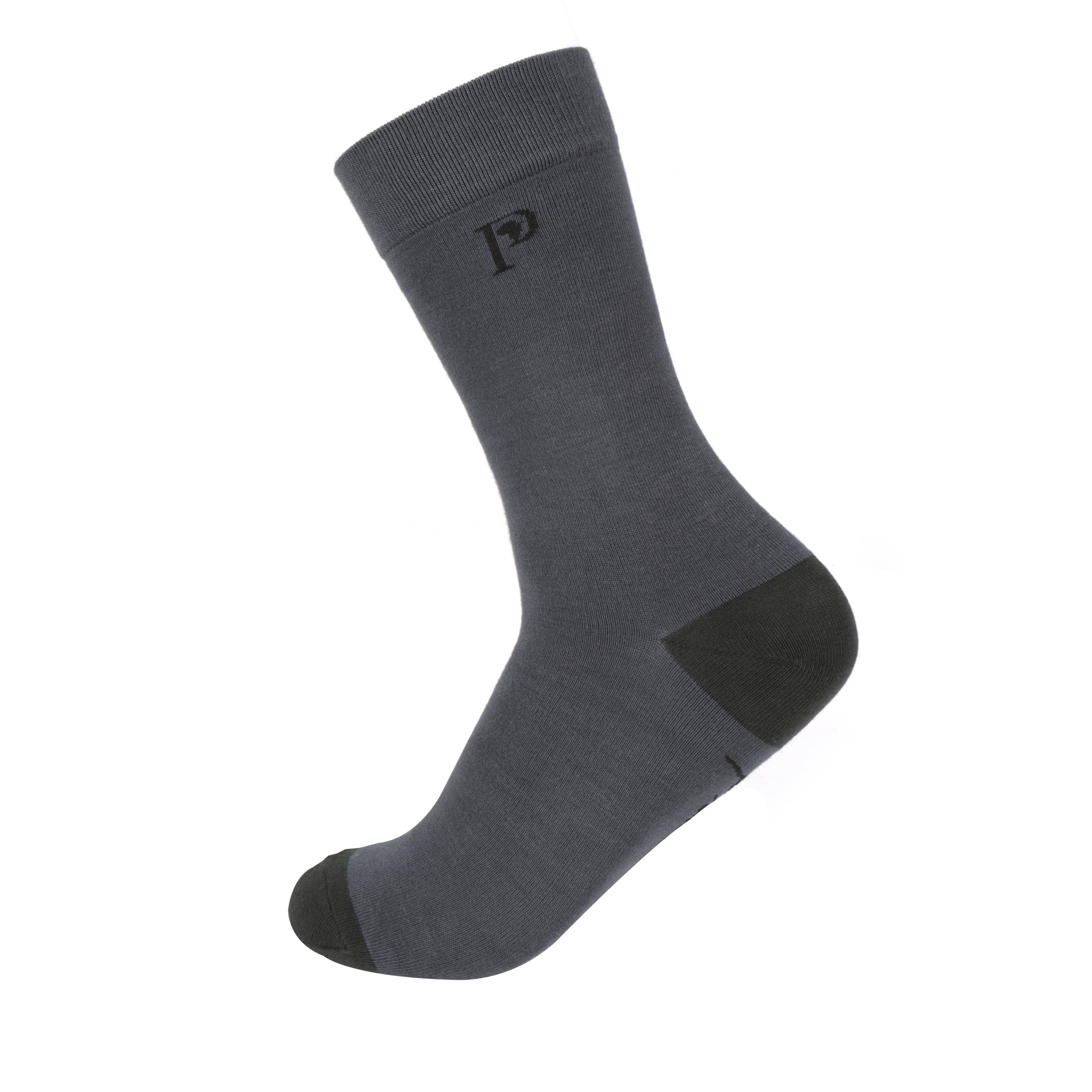 Presidential Men's Bamboo Socks - Charcoal