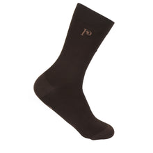 Presidential Men's Bamboo Socks - Chocolate