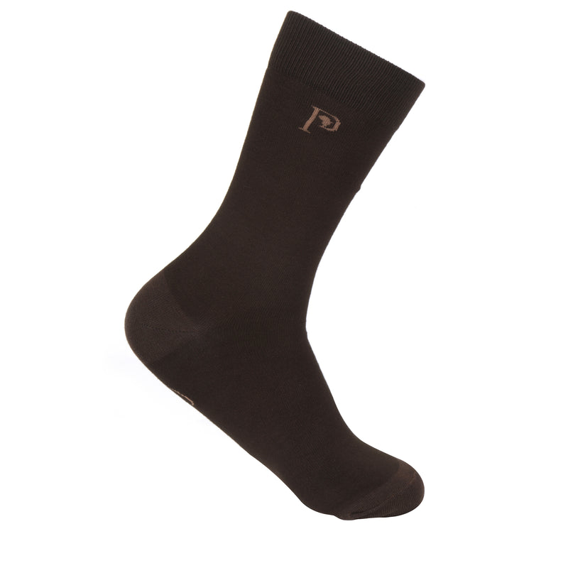 Presidential Men's Bamboo Socks - Chocolate