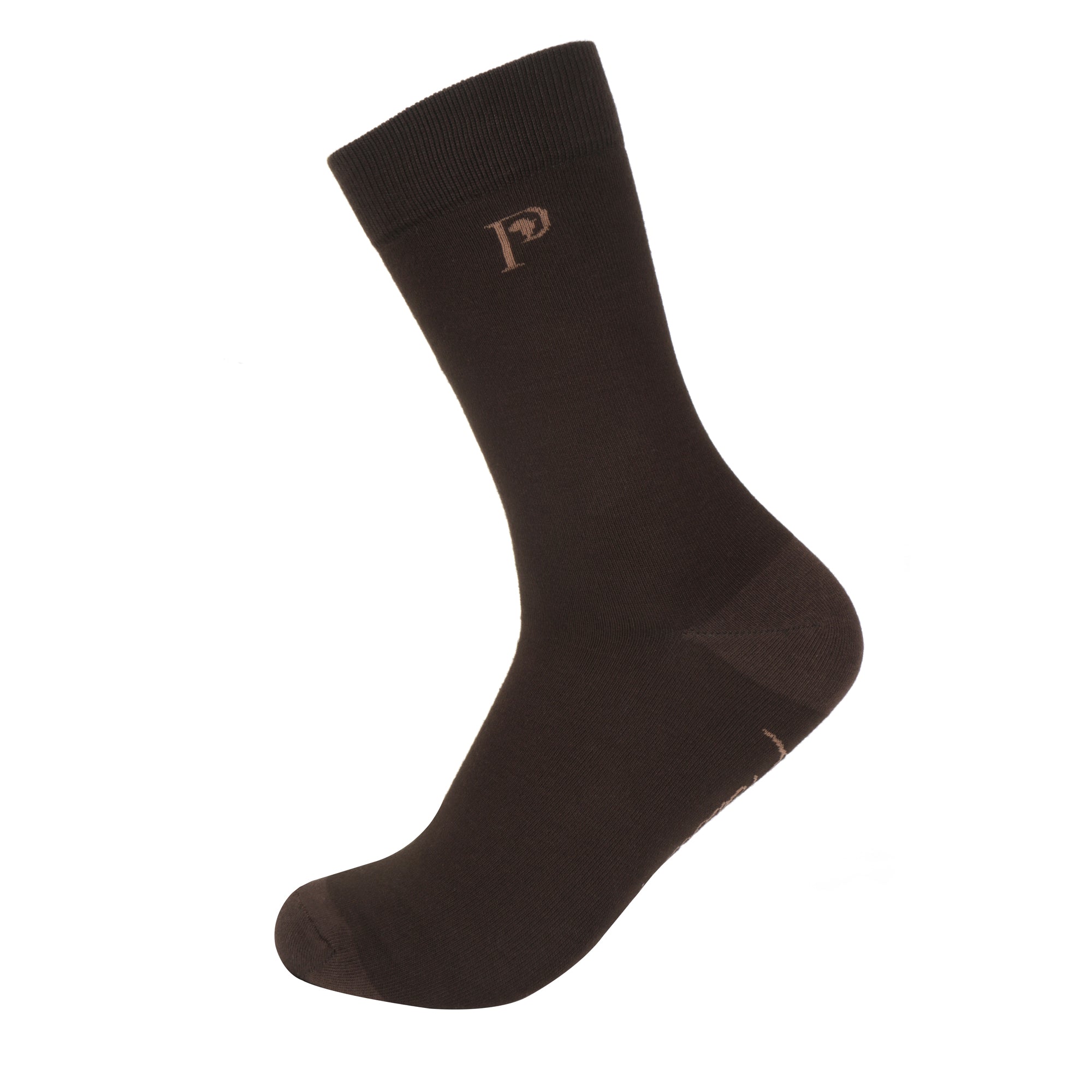Presidential Men's Bamboo Socks - Chocolate