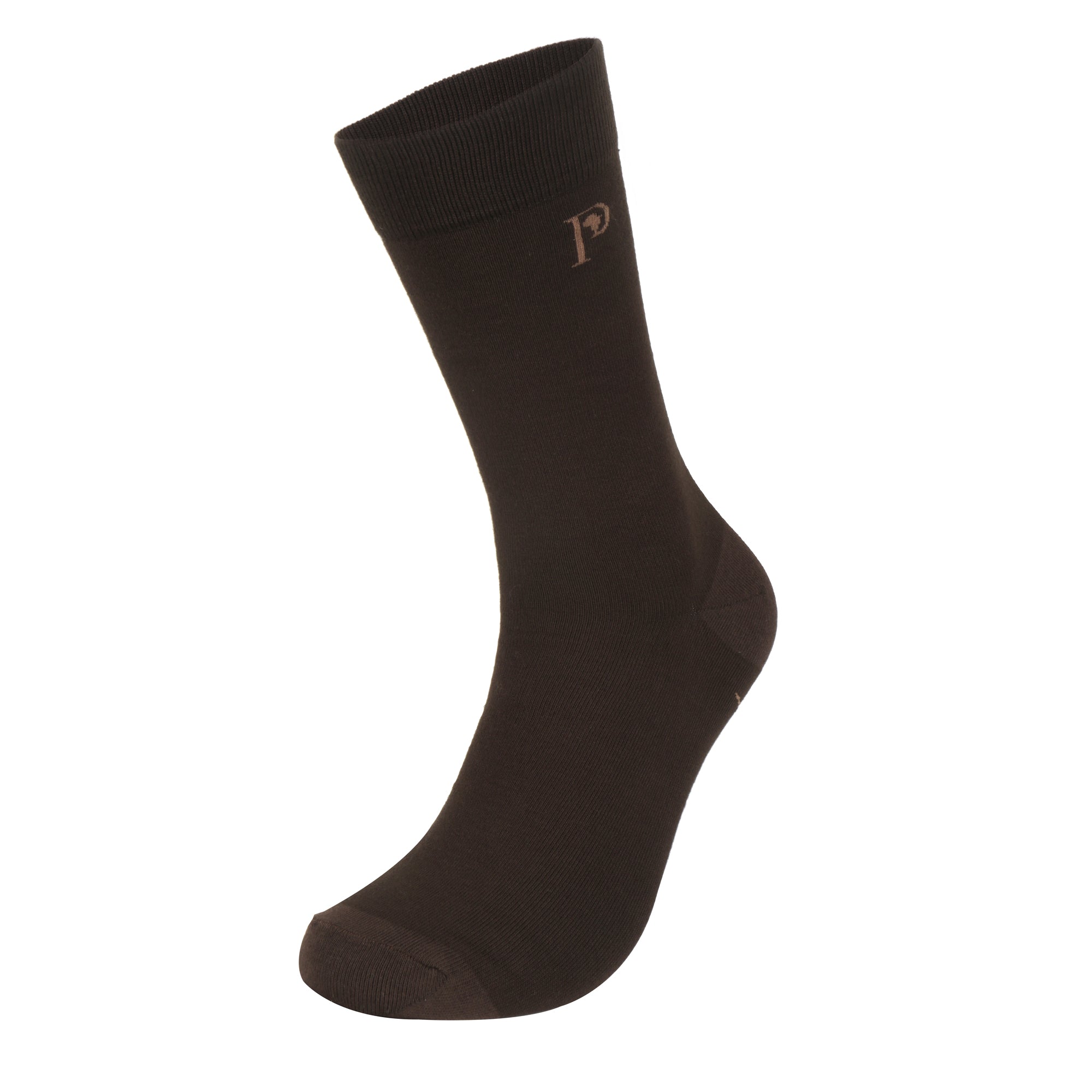 Presidential Men's Bamboo Socks - Chocolate