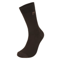Presidential Men's Bamboo Socks - Chocolate