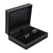 Men's Cufflink Square - Black