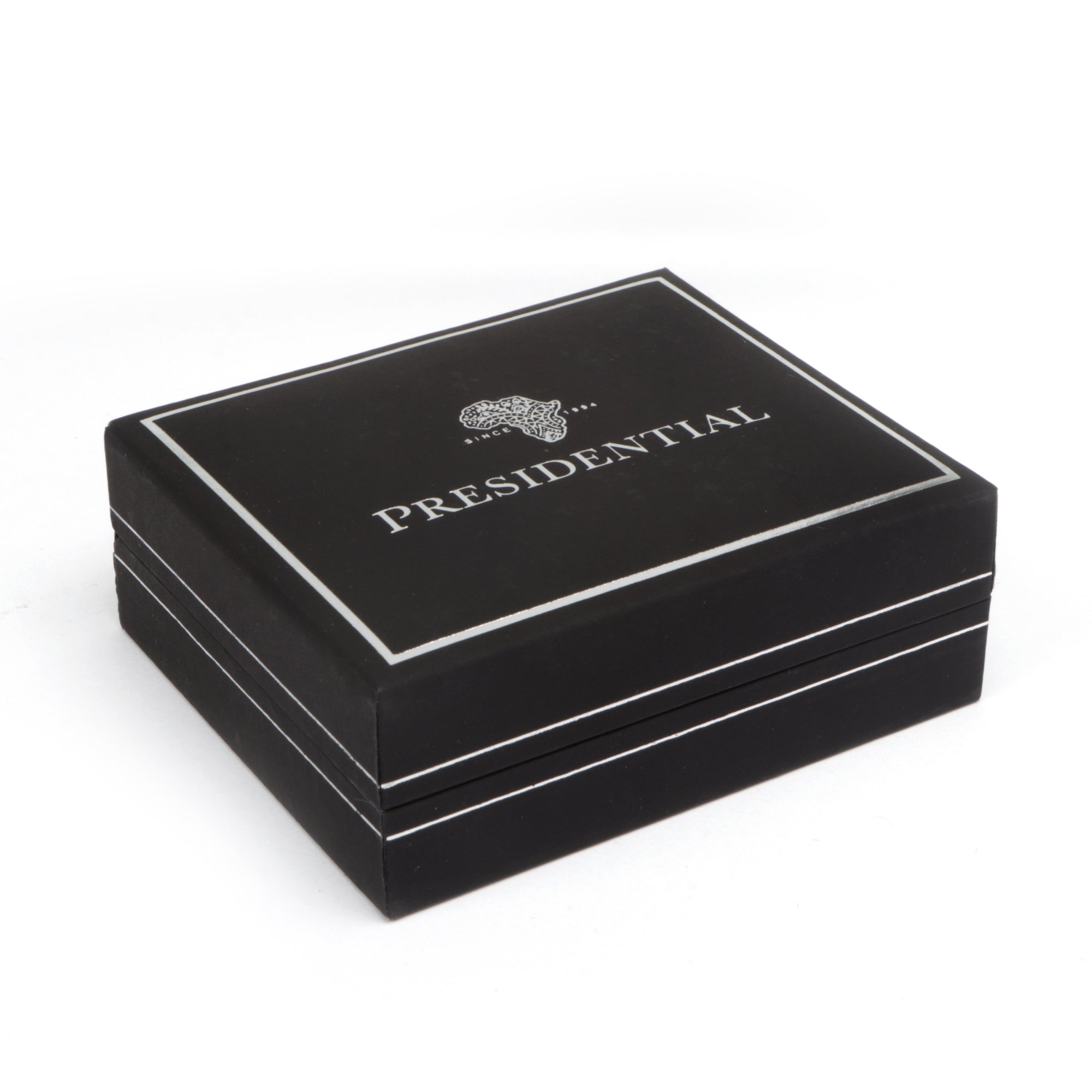 Men's Cufflink Rectangular - Diamante Check