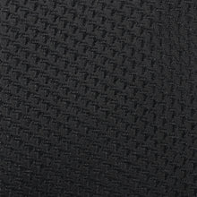 African Repeat Woven Silk Tie - Black