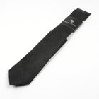Paisley Woven Silk Tie - Black
