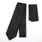 Paisley Woven Silk Tie - Black